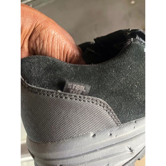 Merrell Women Windoc Steel Toe  Suede waterproof Work  shoes Sz 7.5 Black - Picture 8 of 11